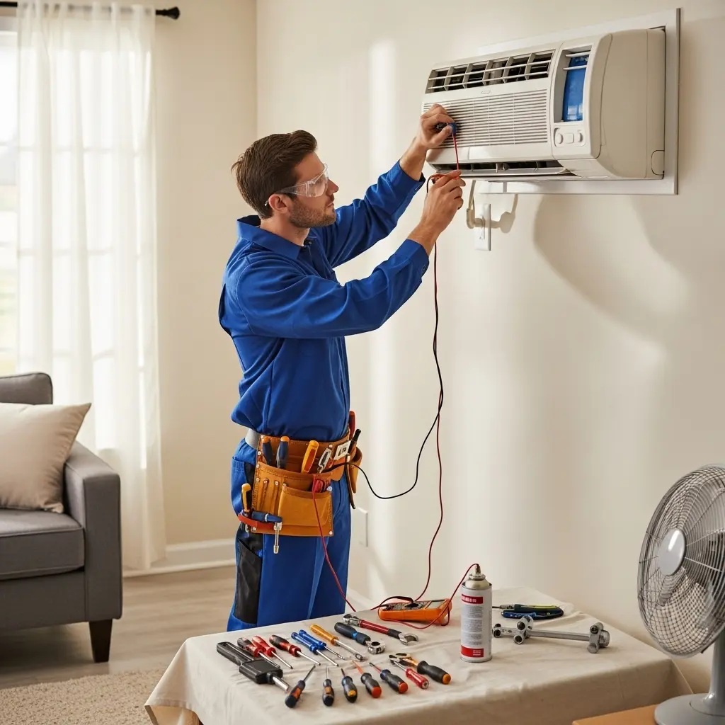 Gaziosmanpaşa Baxi Baxi klima gaz dolumu ve bakım – Enerji verimliliği artırıldı. - Teknik servis örneği